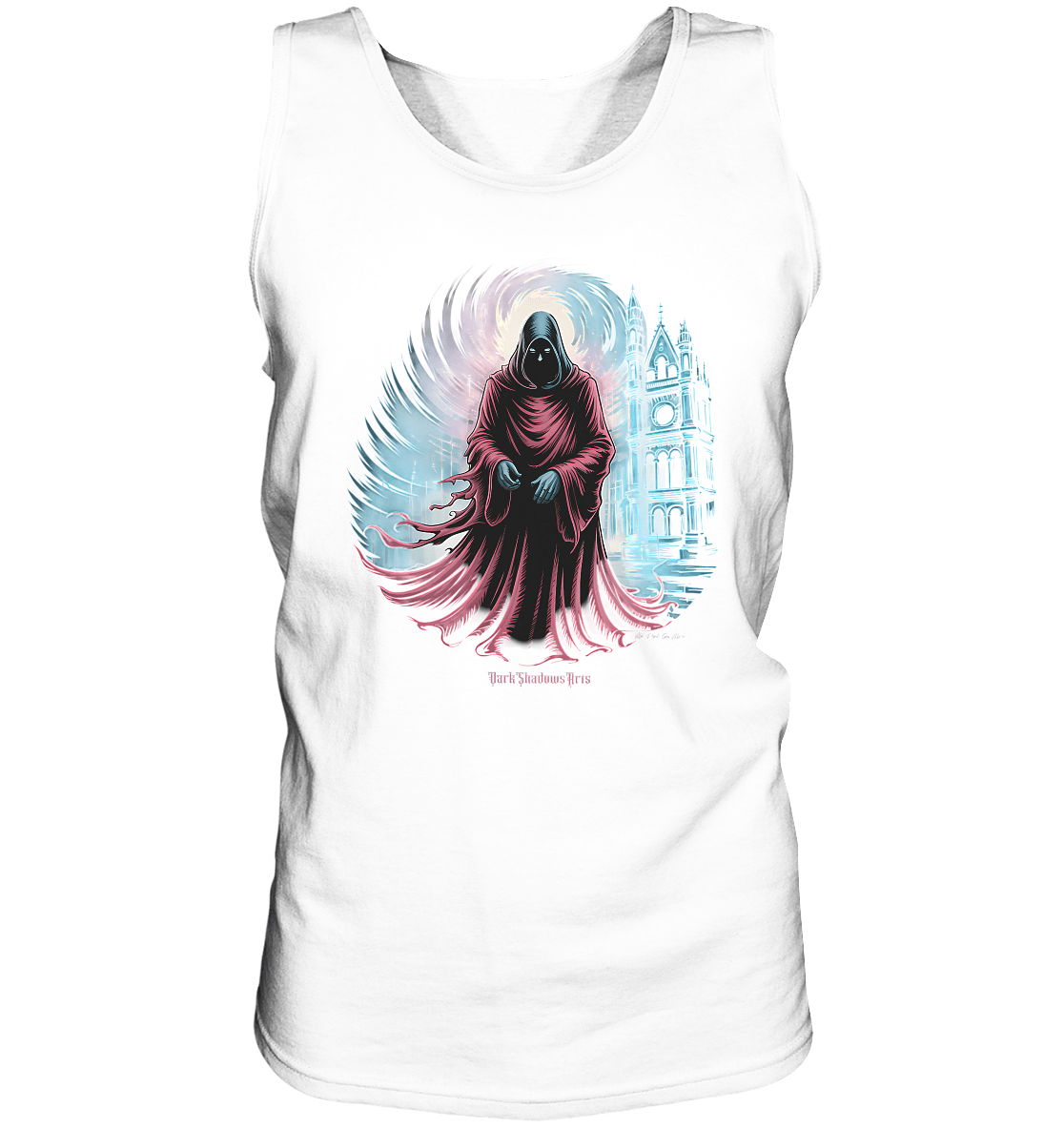 dark shadows cloaked phantom - geheimnisvolle düsternis und mystische energie - Relaxed Tank Top | Tank - Tops | Dark Shadows Arts