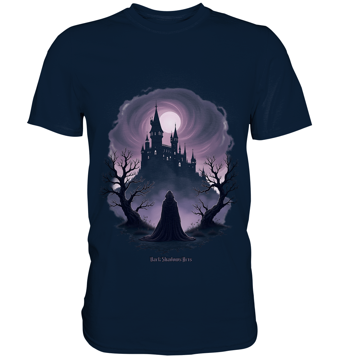 Dark Shadows Gothic Castle - Premium Shirt | Unisex - Shirts | Dark Shadows Arts