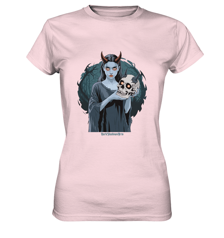 Dark Shadows Infernal Skull Keeper - Ladies Premium Shirt | Lady - Shirts | Dark Shadows Arts
