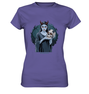 Dark Shadows Infernal Skull Keeper - Ladies Premium Shirt | Lady - Shirts | Dark Shadows Arts