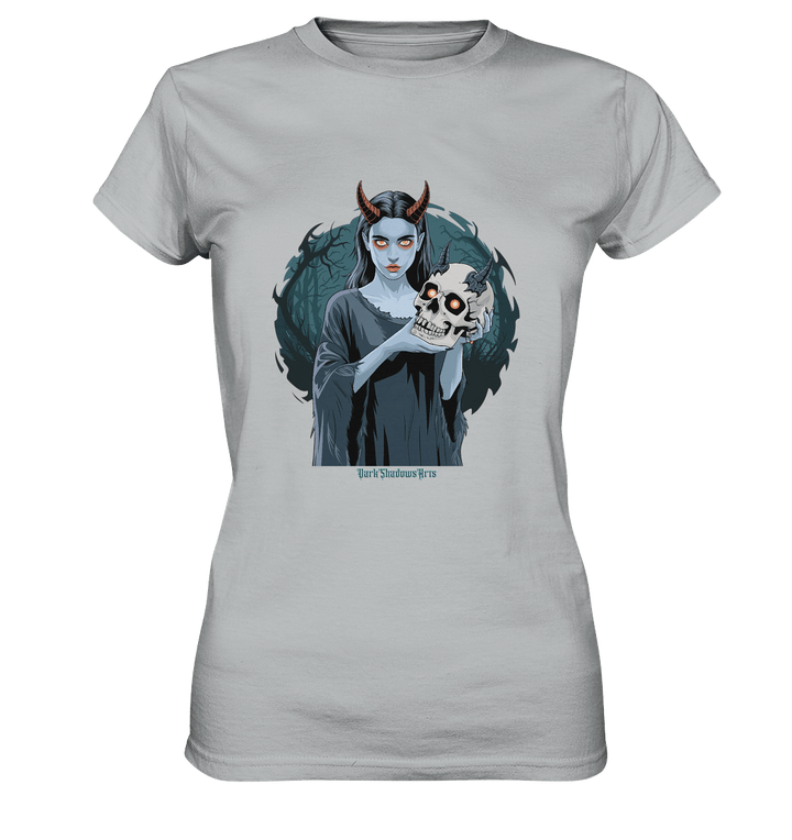 Dark Shadows Infernal Skull Keeper - Ladies Premium Shirt | Lady - Shirts | Dark Shadows Arts