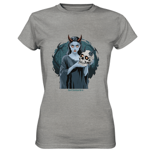 Dark Shadows Infernal Skull Keeper - Ladies Premium Shirt | Lady - Shirts | Dark Shadows Arts