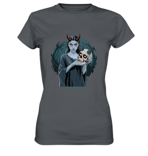 Dark Shadows Infernal Skull Keeper - Ladies Premium Shirt | Lady - Shirts | Dark Shadows Arts
