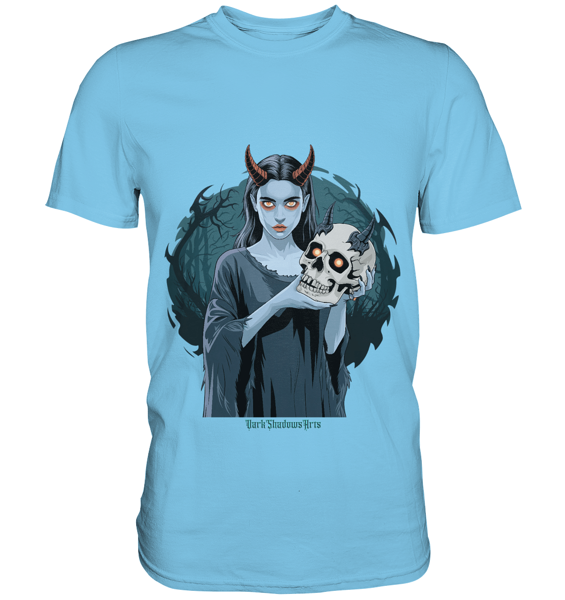Dark Shadows Infernal Skull Keeper - Premium Shirt | Unisex - Shirts | Dark Shadows Arts
