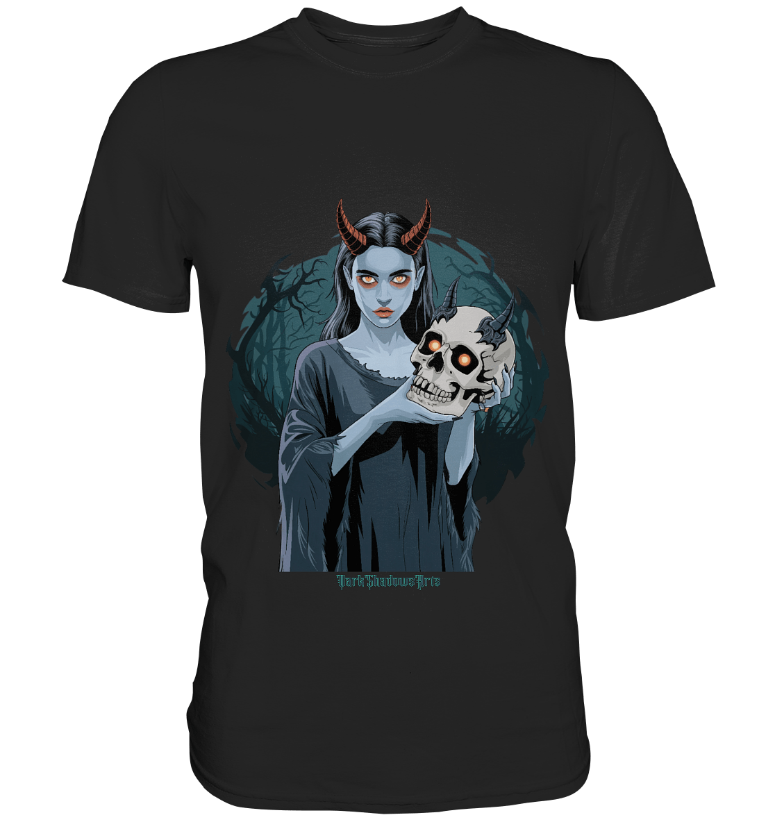Dark Shadows Infernal Skull Keeper - Premium Shirt | Unisex - Shirts | Dark Shadows Arts