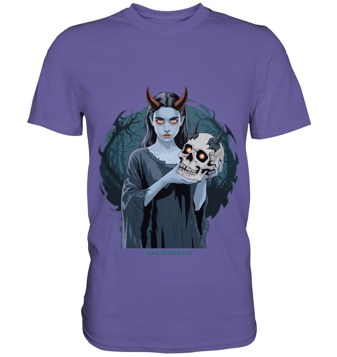 Dark Shadows Infernal Skull Keeper - Premium Shirt | Unisex - Shirts | Dark Shadows Arts