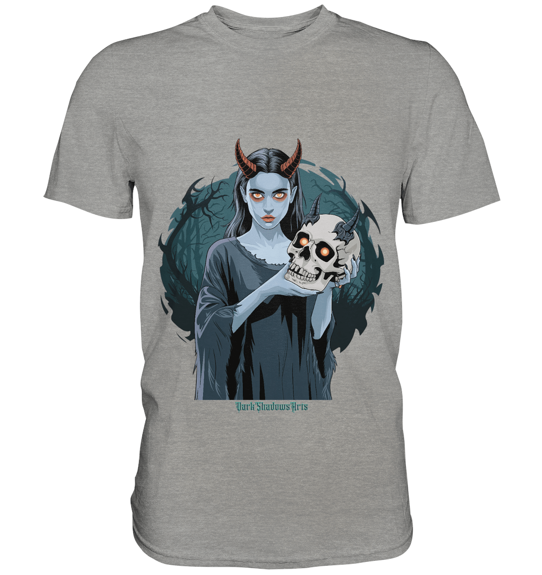 Dark Shadows Infernal Skull Keeper - Premium Shirt | Unisex - Shirts | Dark Shadows Arts