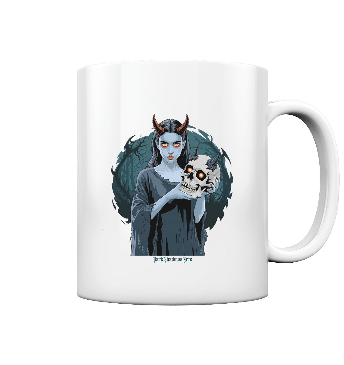 Dark Shadows Infernal Skull Keeper - Tasse glossy | Trinkgefäße | Dark Shadows Arts