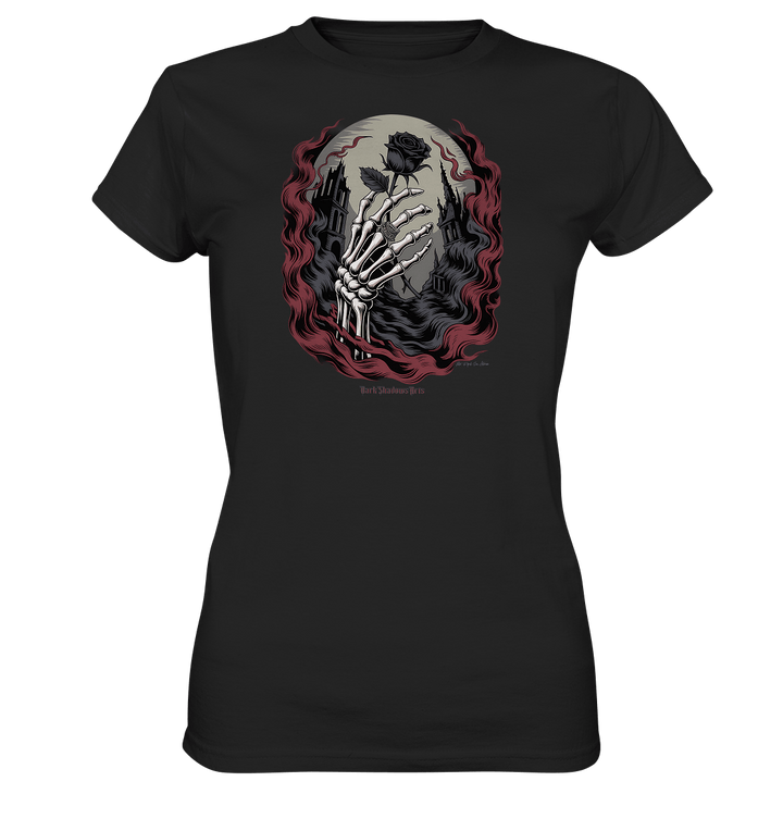 dark shadows rose - die düstere eleganz der vergänglichkeit - Ladies Premium Shirt | Lady - Shirts | Dark Shadows Arts
