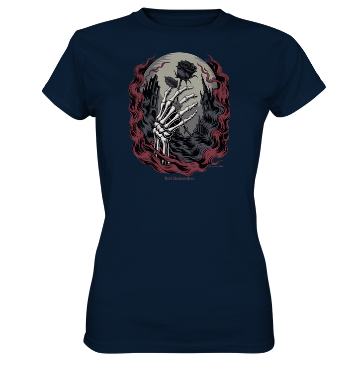dark shadows rose - die düstere eleganz der vergänglichkeit - Ladies Premium Shirt | Lady - Shirts | Dark Shadows Arts