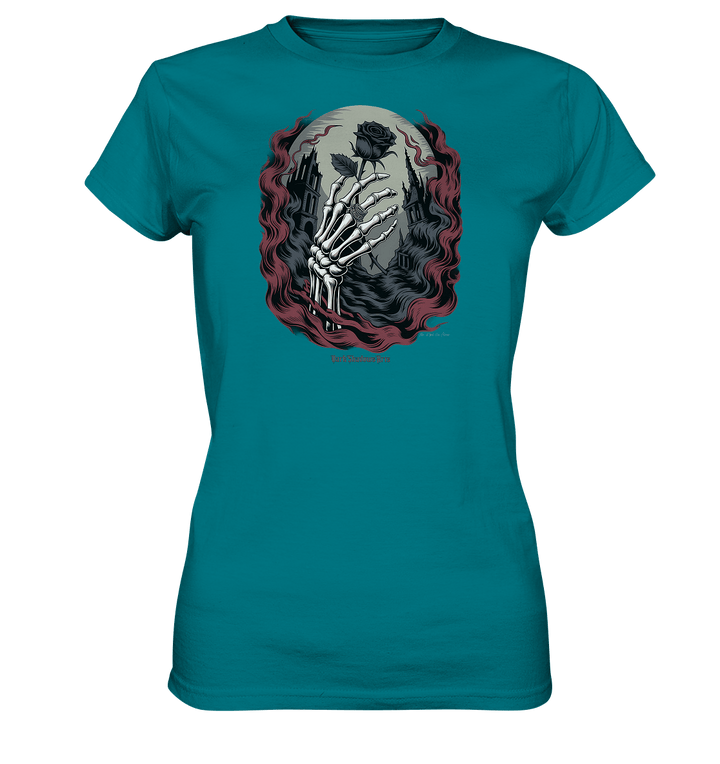 dark shadows rose - die düstere eleganz der vergänglichkeit - Ladies Premium Shirt | Lady - Shirts | Dark Shadows Arts