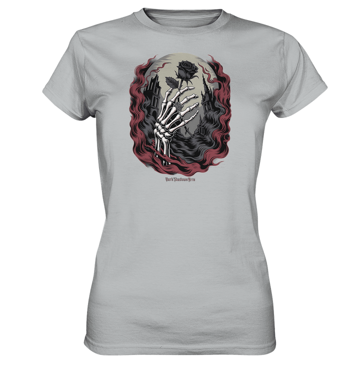 dark shadows rose - die düstere eleganz der vergänglichkeit - Ladies Premium Shirt | Lady - Shirts | Dark Shadows Arts