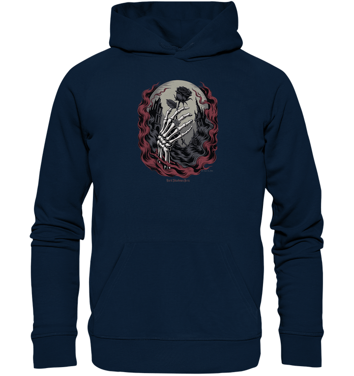 dark shadows rose - die düstere eleganz der vergänglichkeit - Organic Hoodie | Hoodies | Dark Shadows Arts