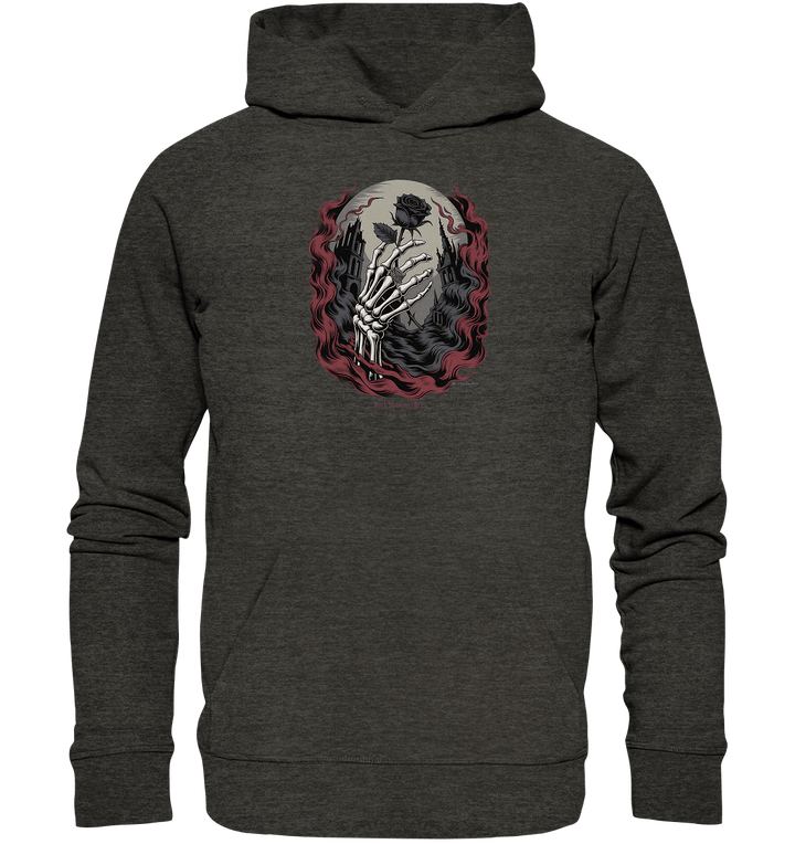 dark shadows rose - die düstere eleganz der vergänglichkeit - Organic Hoodie | Hoodies | Dark Shadows Arts