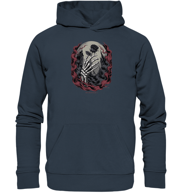 dark shadows rose - die düstere eleganz der vergänglichkeit - Organic Hoodie | Hoodies | Dark Shadows Arts