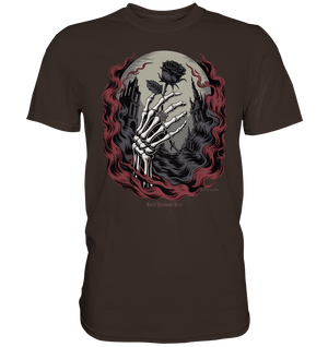 dark shadows rose - die düstere eleganz der vergänglichkeit - Premium Shirt | Unisex - Shirts | Dark Shadows Arts