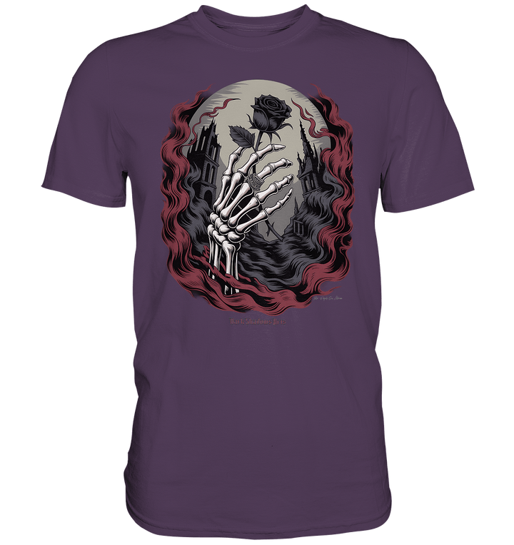dark shadows rose - die düstere eleganz der vergänglichkeit - Premium Shirt | Unisex - Shirts | Dark Shadows Arts