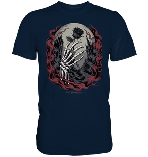 dark shadows rose - die düstere eleganz der vergänglichkeit - Premium Shirt | Unisex - Shirts | Dark Shadows Arts