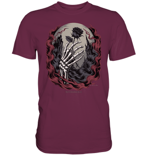 dark shadows rose - die düstere eleganz der vergänglichkeit - Premium Shirt | Unisex - Shirts | Dark Shadows Arts