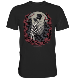 dark shadows rose - die düstere eleganz der vergänglichkeit - Premium Shirt | Unisex - Shirts | Dark Shadows Arts