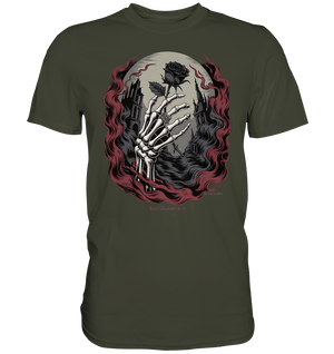 dark shadows rose - die düstere eleganz der vergänglichkeit - Premium Shirt | Unisex - Shirts | Dark Shadows Arts
