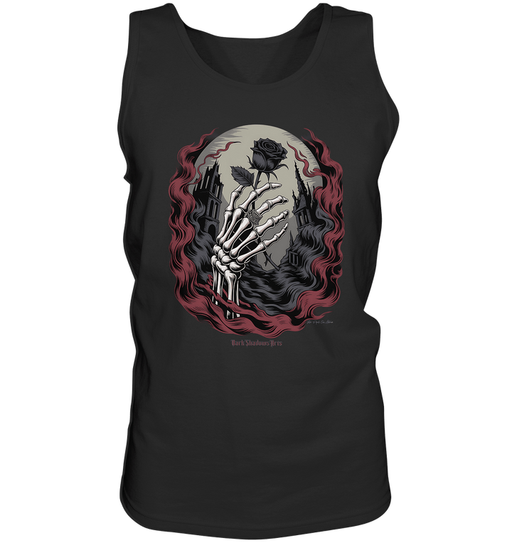 dark shadows rose - die düstere eleganz der vergänglichkeit - Relaxed Tank Top | Tank - Tops | Dark Shadows Arts