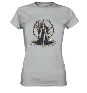 Dark Sorceress Pentagram – Zauberin mit Runen & Kerzen - Ladies Premium Shirt | Lady - Shirts | Dark Shadows Arts