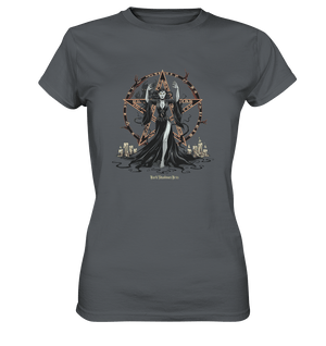 Dark Sorceress Pentagram – Zauberin mit Runen & Kerzen - Ladies Premium Shirt | Lady - Shirts | Dark Shadows Arts