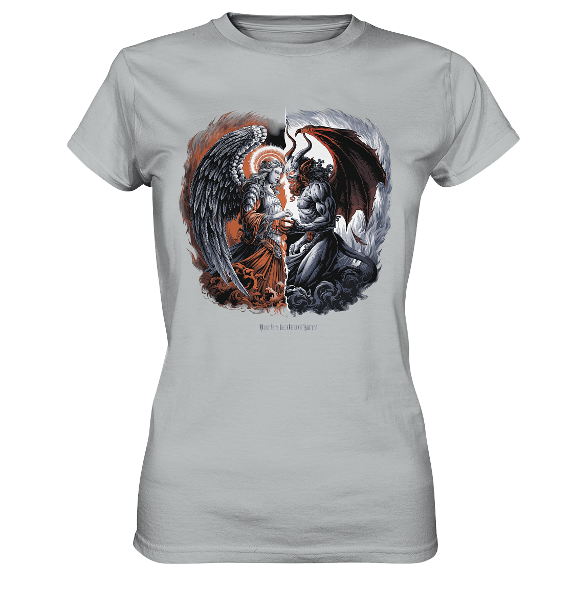 Das Gleichgewicht von Licht und Dunkelheit - Ladies Premium Shirt | Lady - Shirts | Dark Shadows Arts