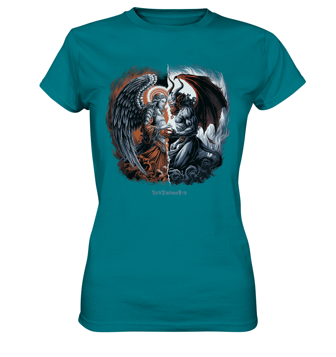 Das Gleichgewicht von Licht und Dunkelheit - Ladies Premium Shirt | Lady - Shirts | Dark Shadows Arts