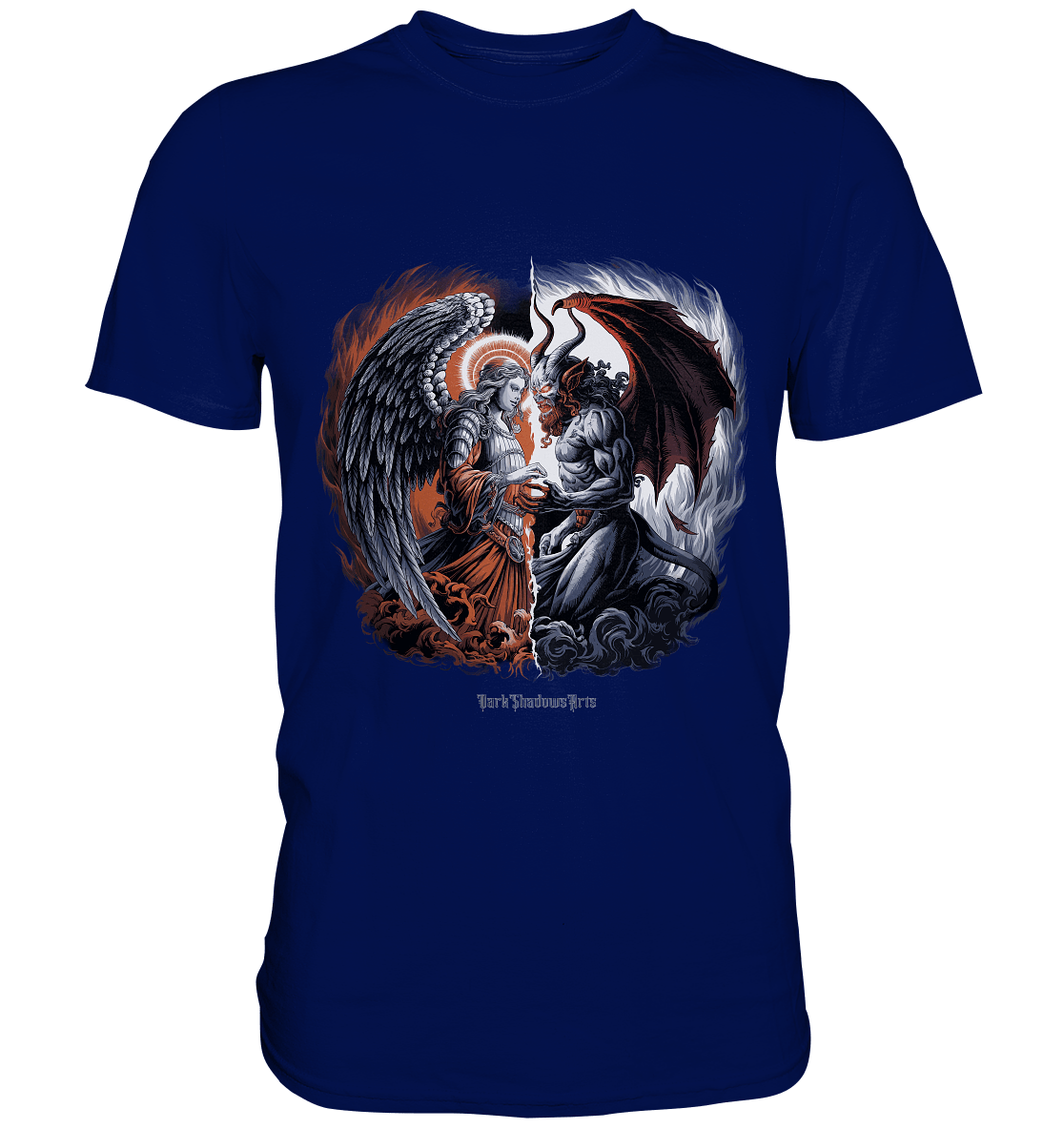 Das Gleichgewicht von Licht und Dunkelheit - Premium Shirt | Unisex - Shirts | Dark Shadows Arts
