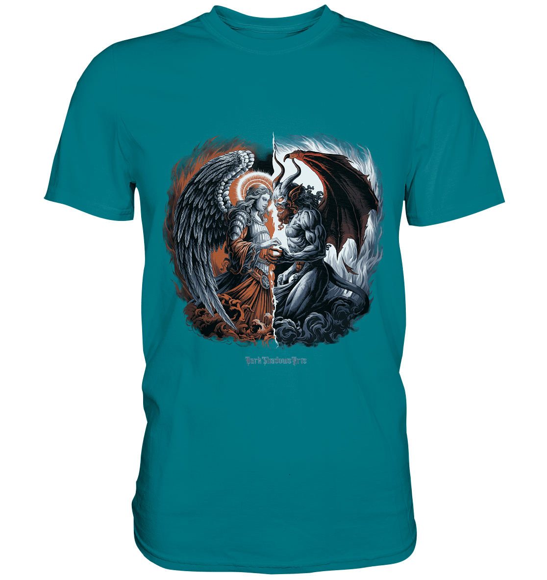 Das Gleichgewicht von Licht und Dunkelheit - Premium Shirt | Unisex - Shirts | Dark Shadows Arts