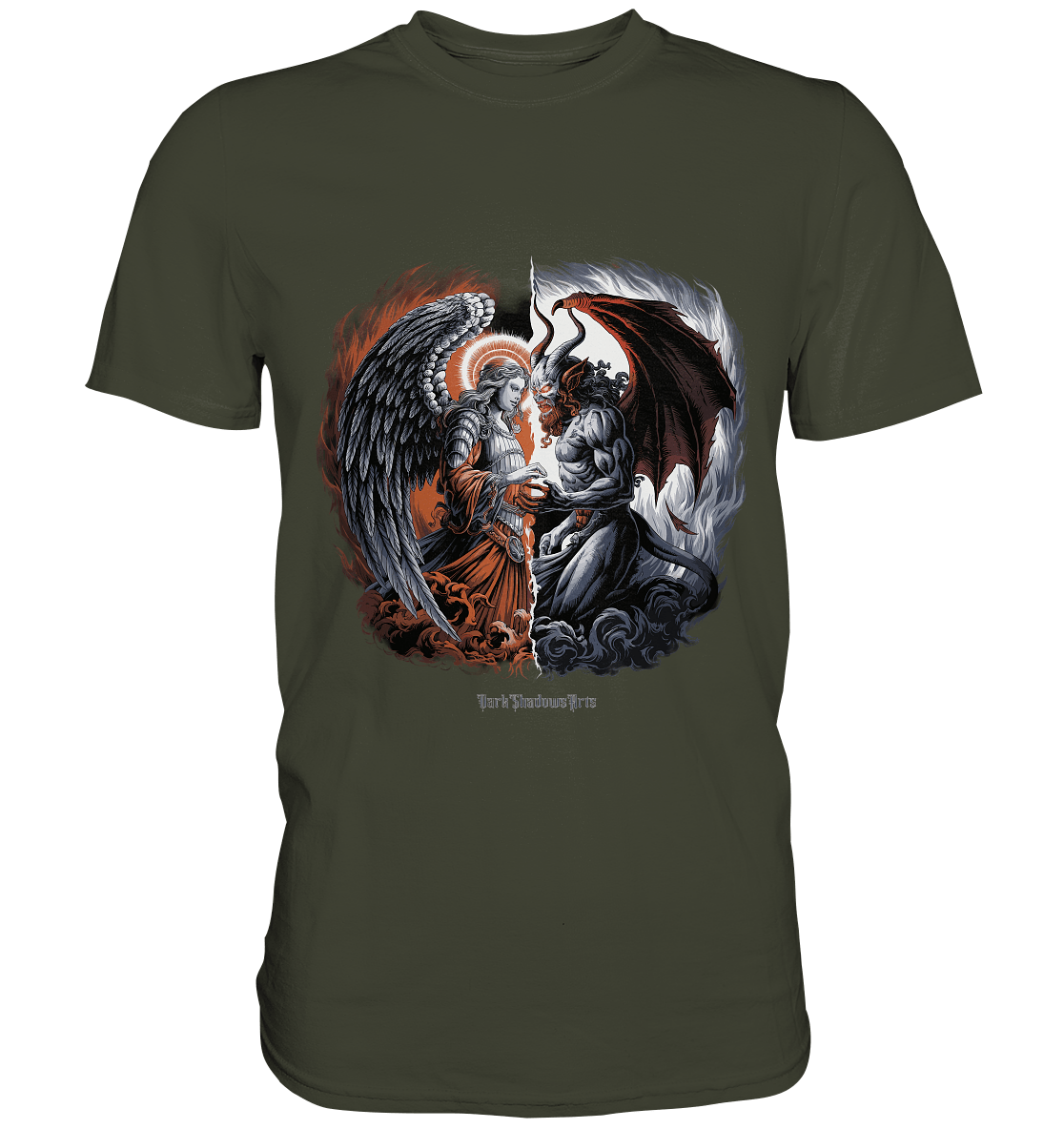 Das Gleichgewicht von Licht und Dunkelheit - Premium Shirt | Unisex - Shirts | Dark Shadows Arts