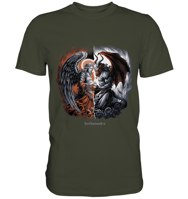 Das Gleichgewicht von Licht und Dunkelheit - Premium Shirt | Unisex - Shirts | Dark Shadows Arts