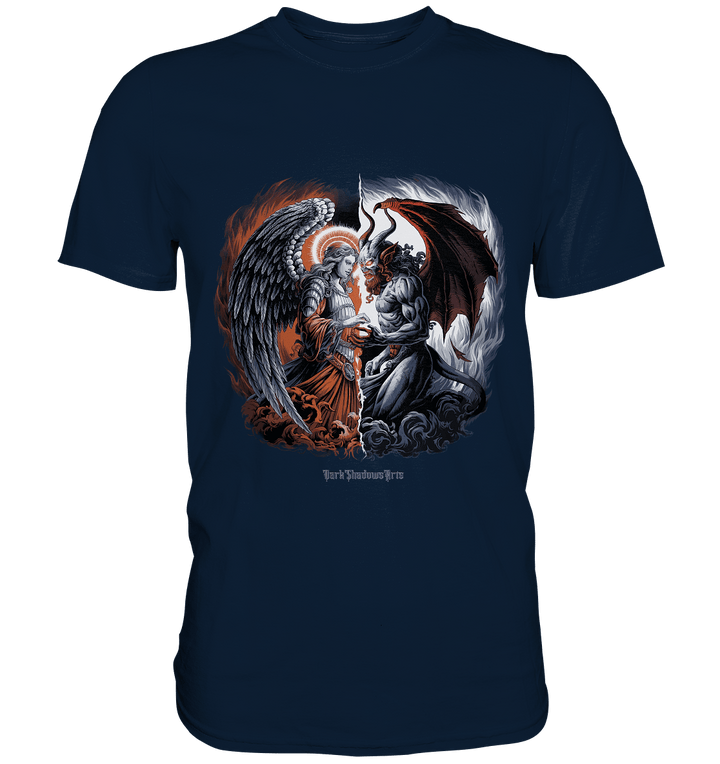 Das Gleichgewicht von Licht und Dunkelheit - Premium Shirt | Unisex - Shirts | Dark Shadows Arts