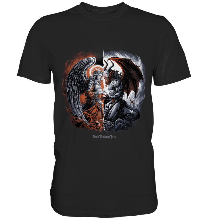 Das Gleichgewicht von Licht und Dunkelheit - Premium Shirt | Unisex - Shirts | Dark Shadows Arts