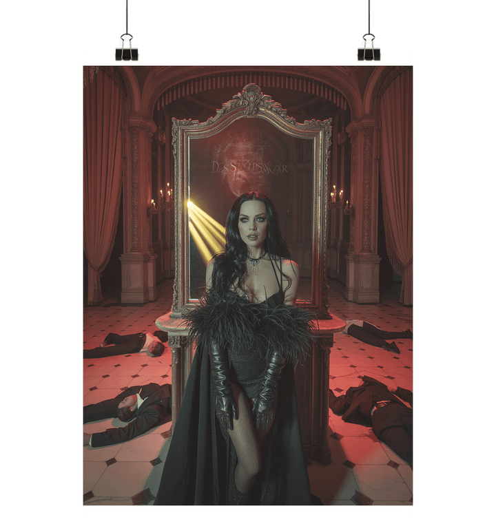 Daughter of Lilith - Die tödliche Eleganz der dunklen Verführerin - Poster Din A1 (hoch) | Wall Art | Dark Shadows Arts