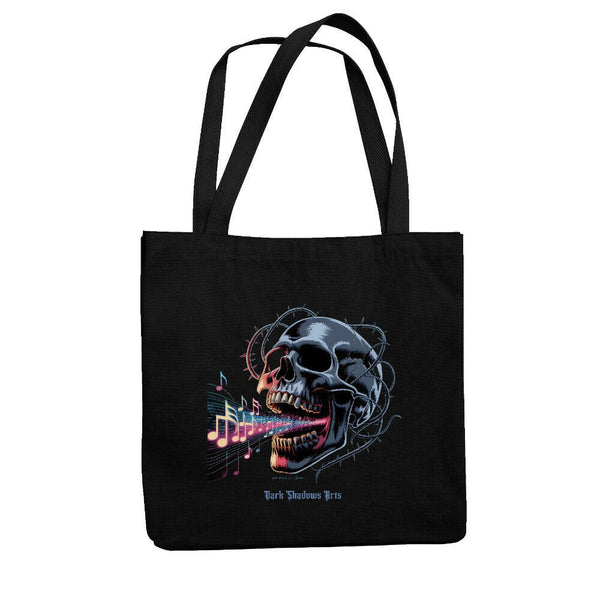 Decibel Skull –Jutebeutel | Bag | Dark Shadows Arts