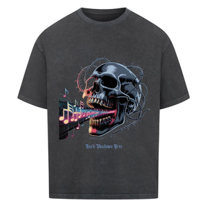 Decibel Skull - VACANCY Oversized Shirt | T-Shirt | Dark Shadows Arts