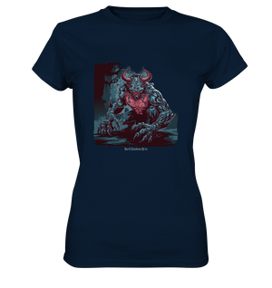 Demon of the Jungle Enraged Sentinel - Ladies Premium Shirt | Lady - Shirts | Dark Shadows Arts