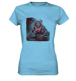 Demon of the Jungle Enraged Sentinel - Ladies Premium Shirt | Lady - Shirts | Dark Shadows Arts