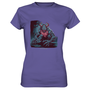 Demon of the Jungle Enraged Sentinel - Ladies Premium Shirt | Lady - Shirts | Dark Shadows Arts