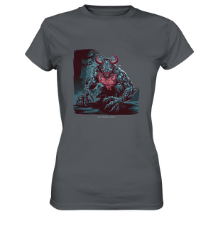 Demon of the Jungle Enraged Sentinel - Ladies Premium Shirt | Lady - Shirts | Dark Shadows Arts
