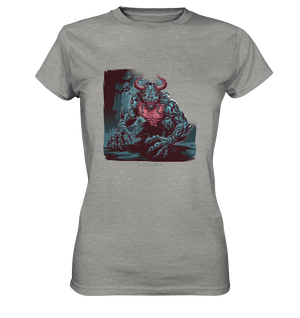 Demon of the Jungle Enraged Sentinel - Ladies Premium Shirt | Lady - Shirts | Dark Shadows Arts