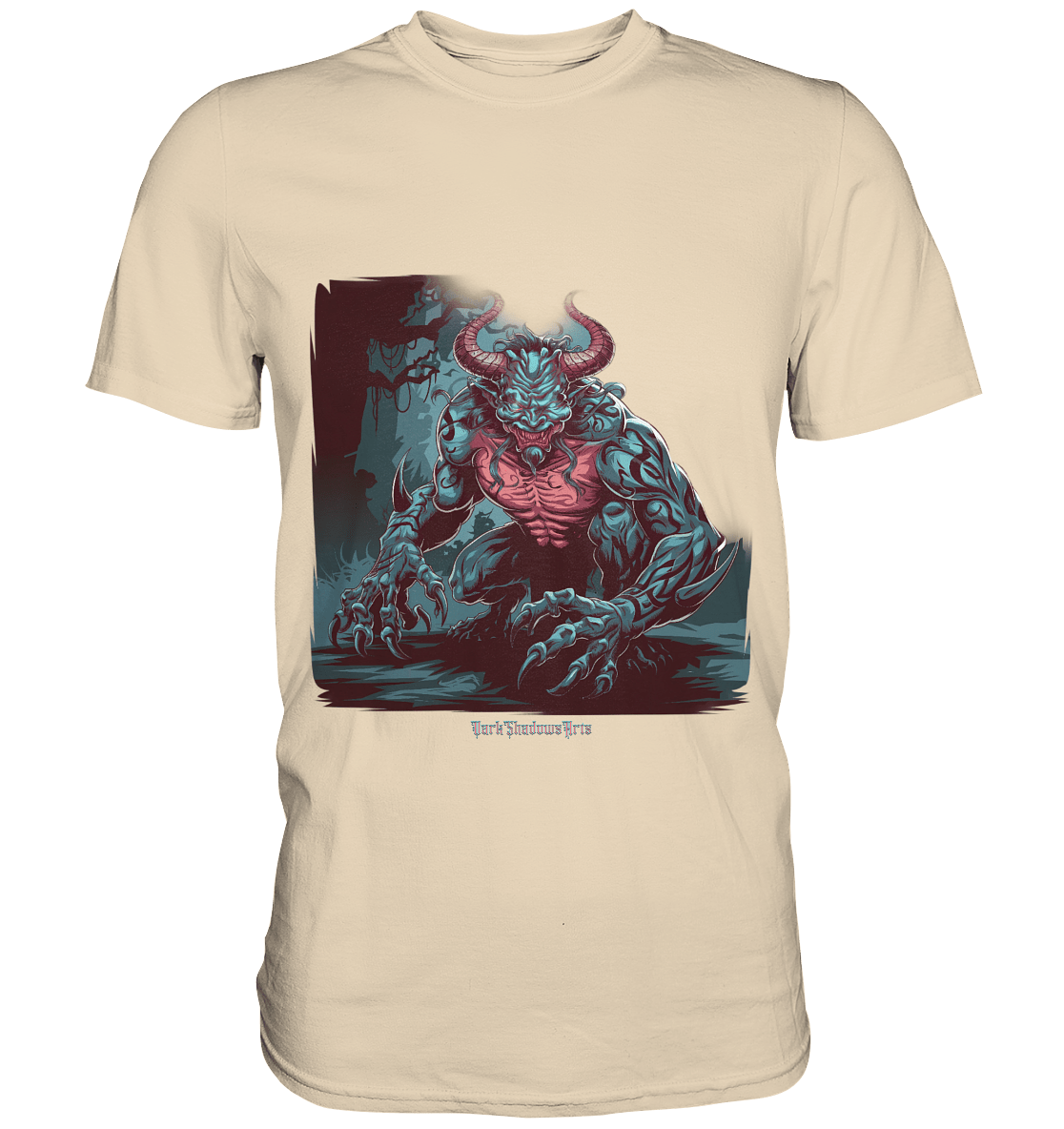 Demon of the Jungle Enraged Sentinel - Premium Shirt | Unisex - Shirts | Dark Shadows Arts
