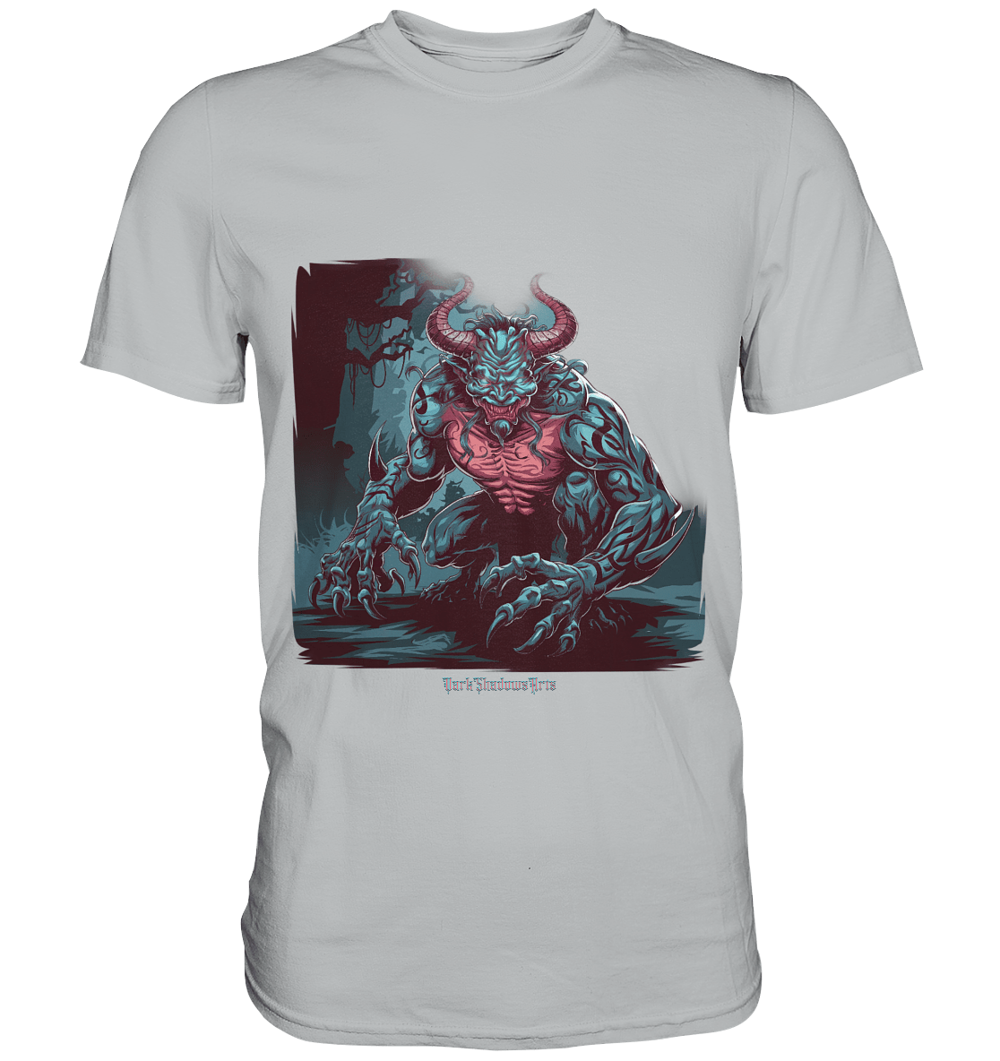Demon of the Jungle Enraged Sentinel - Premium Shirt | Unisex - Shirts | Dark Shadows Arts