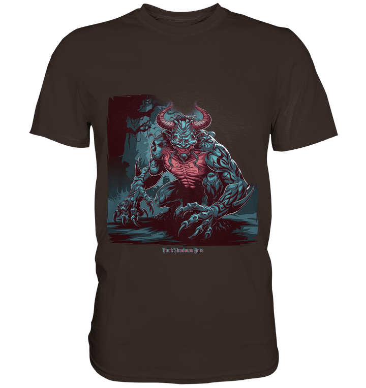 Demon of the Jungle Enraged Sentinel - Premium Shirt | Unisex - Shirts | Dark Shadows Arts