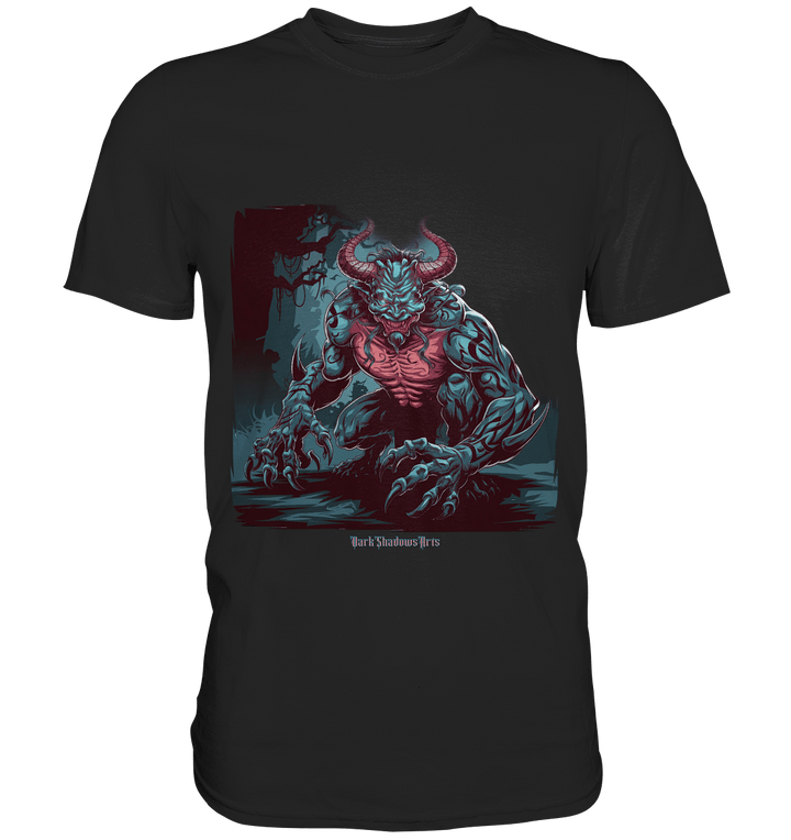 Demon of the Jungle Enraged Sentinel - Premium Shirt | Unisex - Shirts | Dark Shadows Arts