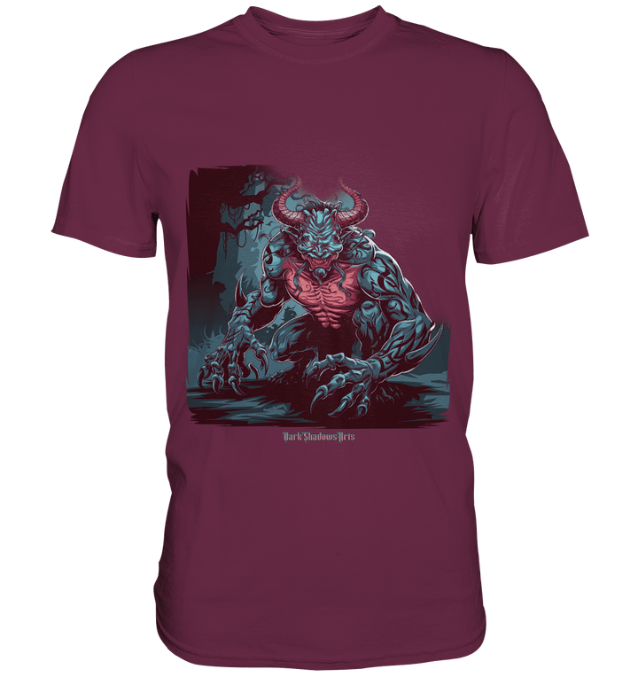 Demon of the Jungle Enraged Sentinel - Premium Shirt | Unisex - Shirts | Dark Shadows Arts