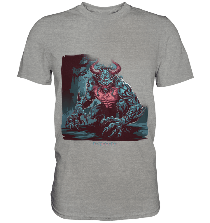 Demon of the Jungle Enraged Sentinel - Premium Shirt | Unisex - Shirts | Dark Shadows Arts
